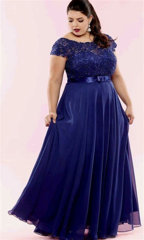 Plus Size Navy Blue Dress For Wedding Plus Size Bridesmaid Dresses