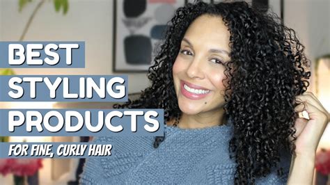 The Best Styling Products For Fine Curly Hair