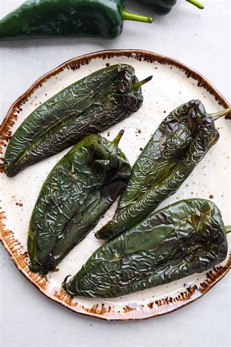 Roasted Poblano Peppers Therecipecritic