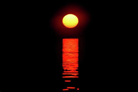 Ball Of Fire Over Water 5 Photograph By Lyle Crump Fine Art America