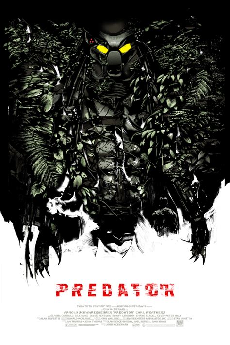 New Predator Poster From The Bottleneck Gallery Teases The Predator On