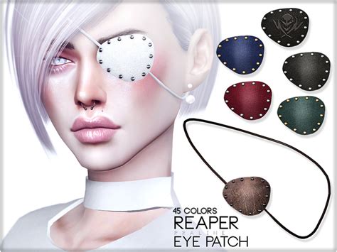 Eye Patch Accessories The Sims 4 P1 Sims4 Clove Share