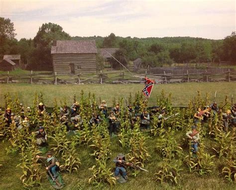 Civil War Toy Soldier Dioramas