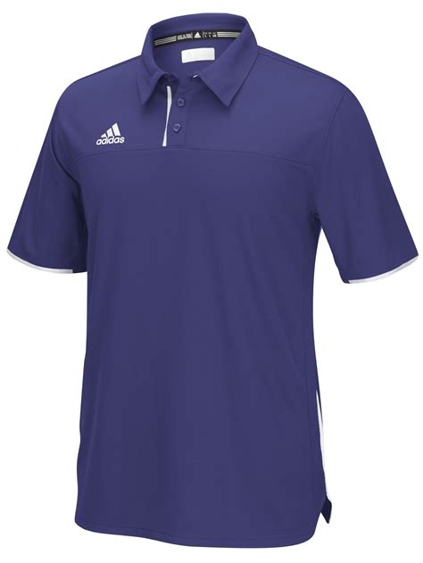 Adidas Mens Adult Utility Polo Shirt Golf Sport Top Climacool Color