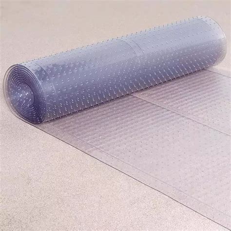 Bargain House Clear Heavy Duty Vinyl Plastic Carpet Protector 100