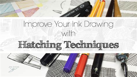 2 hatching the most basic method of creating value in ink drawing is linear hatching. Improve Your Ink Drawing with Hatching Techniques | Jen ...
