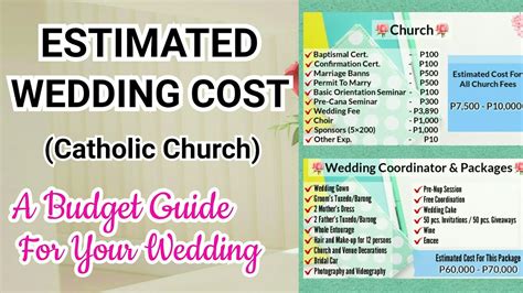 How Much Does A Church Wedding Cost 2023
