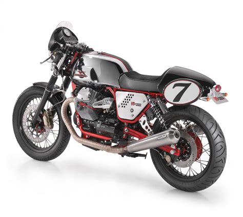 The v7 classic was born during rather brief aprilia years, when the aprilia design team put their touch on a few new models in the guzzi line up. MOTO GUZZI V7 Clubman Racer - 2009, 2010 - autoevolution