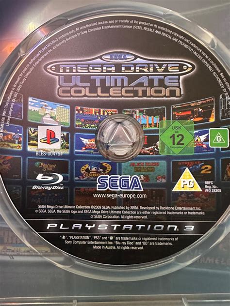 Sega Mega Drive Ultimate Collection Prices Pal Playstation 3 Compare