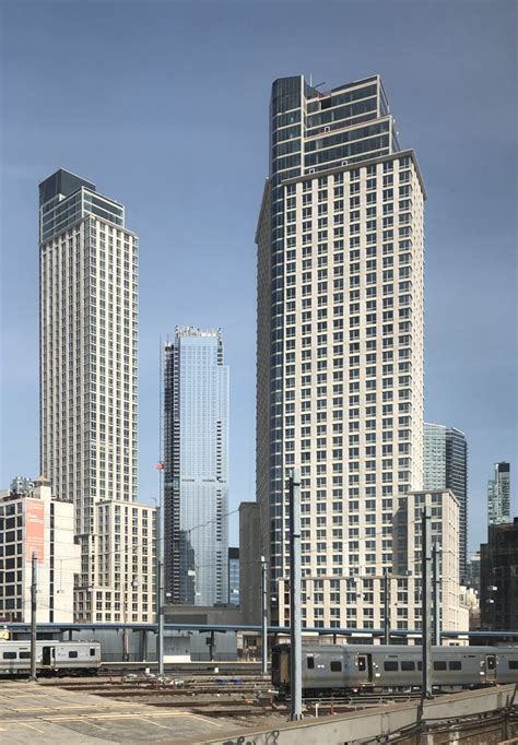 Skyline Towers Glass Façade Nearing Completion In Long Island City