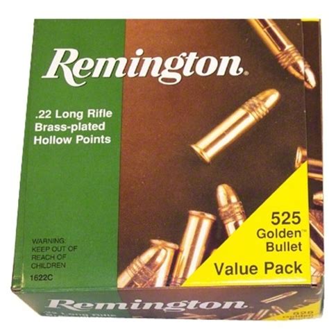 Remington 22 Lr 36 Grain Ammo 1622c
