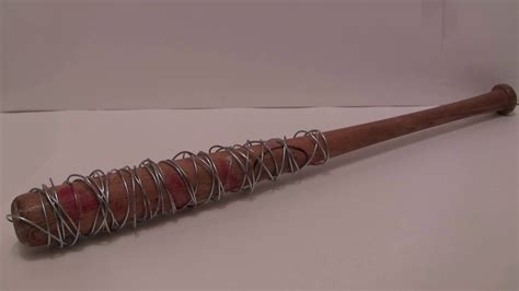 This was made by jared johnson aka diehard horror. The Walking Dead Homemade Lucille Bat - YouTube
