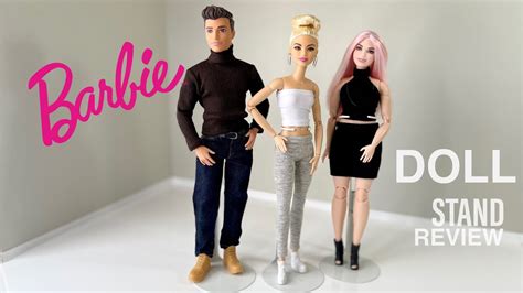 Review Barbie Doll Stands Two Sizes Youtube