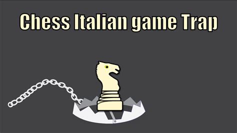 Check spelling or type a new query. Italian game chess trap - less known but still powerful ...