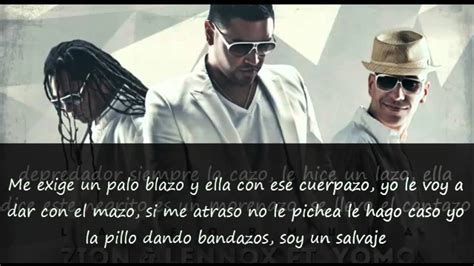 Zion And Lennox Ft Yomo Cantazo Letra Reggaeton 2012 Youtube