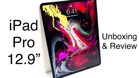 Ipad Pro 129 2018 Unboxing And Review Youtube