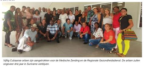 Suriname population is equivalent to 0.01% of the total world population. Video - SRD 6000 per maand voor nieuwe artsen uit Cuba in ...