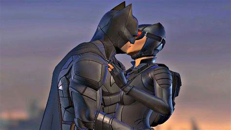 Batman Telltale Season 2 Batman And Catwoman Kiss Scene Episode 3