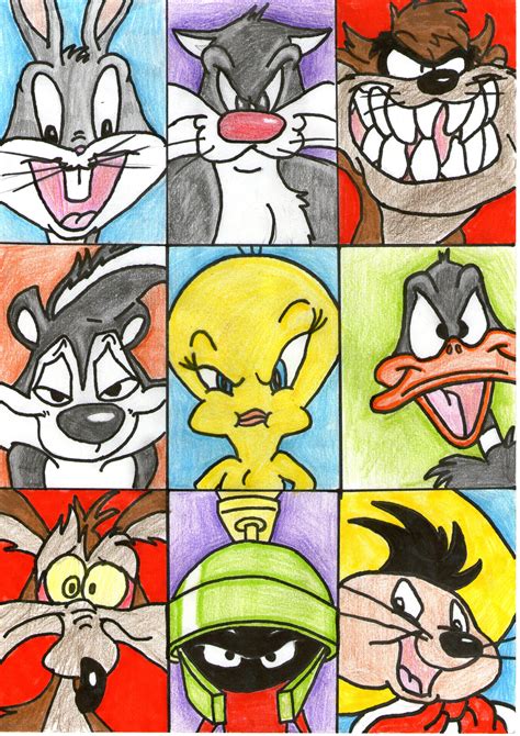 Free Download Looney Tunes Drawing Wallpaper Image For