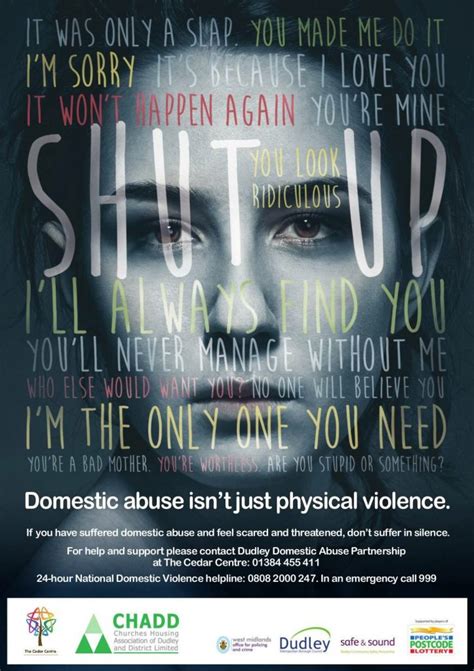 Living together, separated or dating. One Number; Local Helpline for Domestic Abuse - CHADD ...