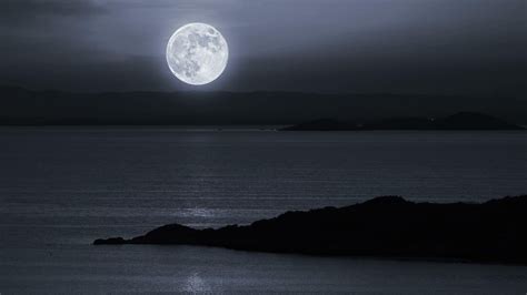 Moon Night Ocean Wallpapers Top Free Moon Night Ocean Backgrounds Images