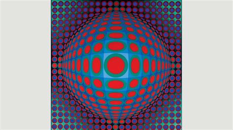 What Kind Of Art Was Victor Vasarely Called Grandfather Of Hendrick