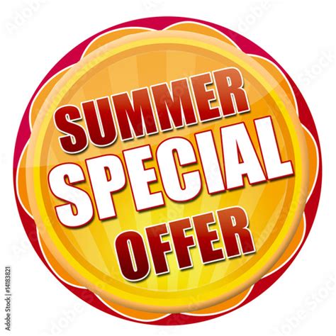 Summer Special Offer Stock Photo And Royalty Free Images On Fotolia