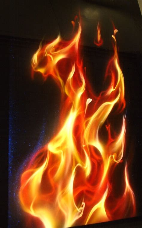 Realistic Fire Drawing At Explore Collection Of