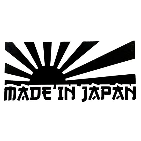 Cm Rising Sun Made In Japan Car Sticker Decal Motorcycle Stickers Car Styling
