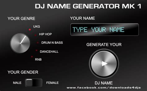 Dj Name Generator Generate Your Dj Name Downloads4djs