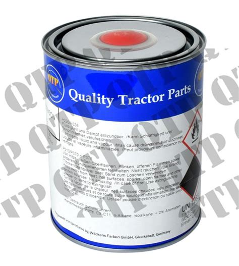 Paint 1 Ltr Massey Ferguson Red Tractor Spares Warehouse