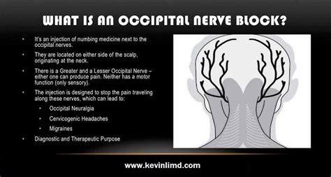 An Occipital Nerve Block Is An Injection Of A Steroid Or Other