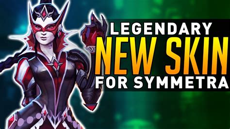 Overwatch New Symmetra Legendary Skin Finally Youtube