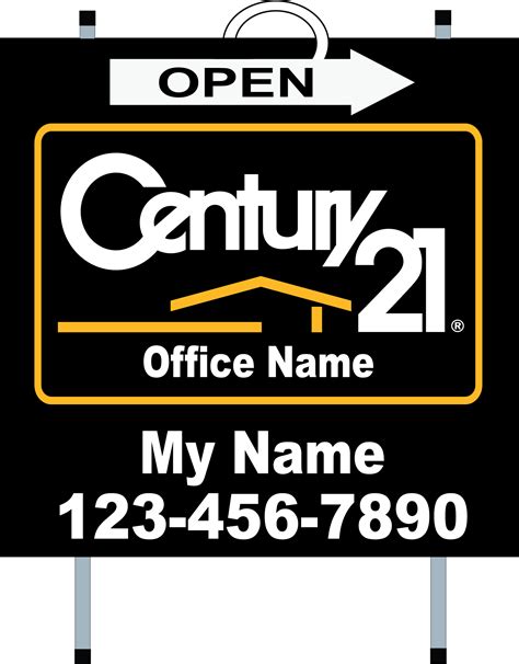 Century 21 Real Estate Real Estate Signs Yard Signs Open House Signs