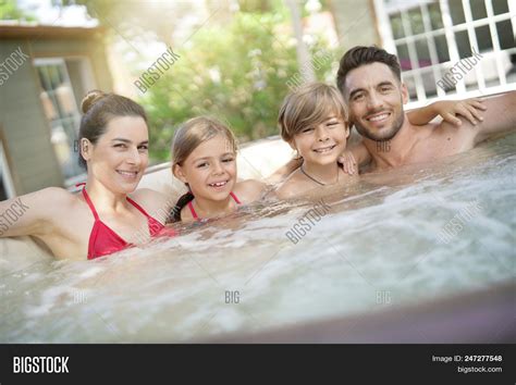 Family Enjoying Bath Image Photo Free Trial Bigstock