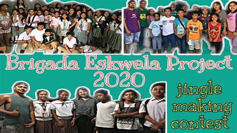 Brigada Eskwela Project 2020 Jingle Making Ecstra Vlog 005 Youtube