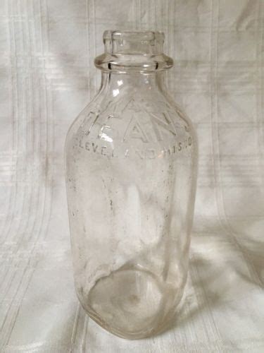 Vintage Quart Milk Bottle Dean 039 S Cleveland Heights Ohio Deans