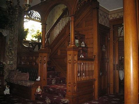 Historic Staircase Victorian Interiors Victorian Entryway Old House