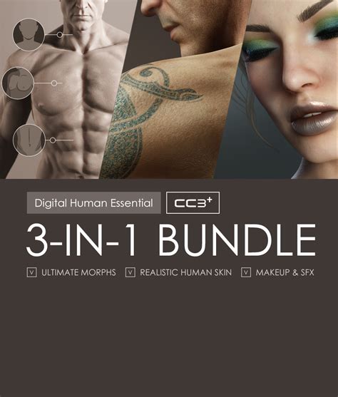 Digital Human Essential 3 In 1 Bundle