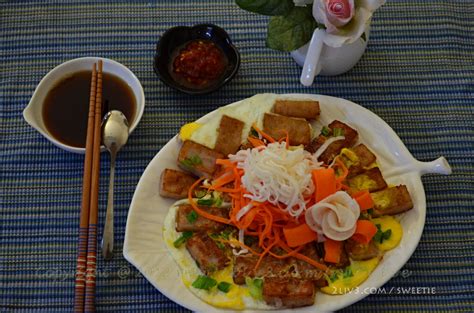 Vietnamese Fried Rice Flour Cake Bột Chiên Khoai Môn 2liv3