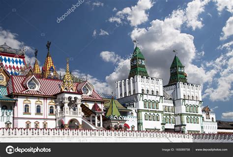Izmailovsky Kremlin Kremlin In Izmailovo Moscow Russia — Stock