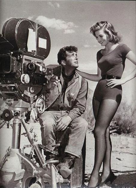 Ricky Nelson And Angie Dickinson On The Set Of Rio Bravo 1959 Rio