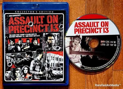ASSAULT ON PRECINCT 13 Collectors Edition Blu Ray 1976 Scream