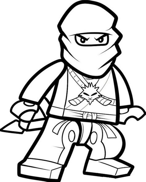 Make sure that he uses crayons instead of watercolor for the. Dessin lego ninjago a colorier - Imagui