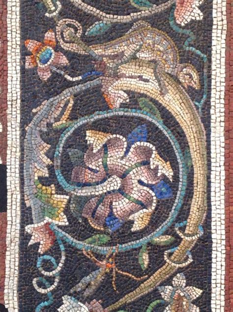 Tiles are thin objects, usually square or rectangular in shape. The use of glass in ancient mosaics