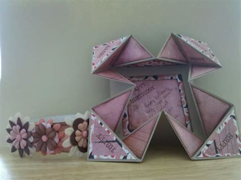 Come And Create With Me Here Is A Cute Folded Card