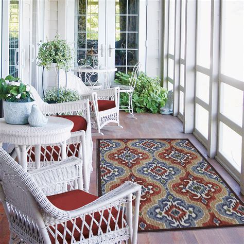 Korhani vivid bamburgh black 5'3 x 7'5 indoor/outdoor area rug. Floor: Surprising Target Area Rugs 5x7 Design For Great ...