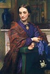Portrait of Fanny Waugh Hunt (the artist's wife) by William Holman Hunt ...