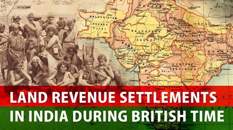 Land Revenue Settlements In India During British Time Youtube