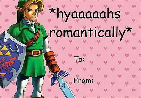 Zelda Valentines Meme Legend Of Zelda Valentine S Day Cards Will Fill